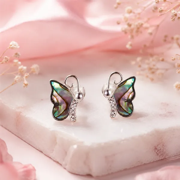 Silver_Tone_Iridescent_Butterfly_Earrings