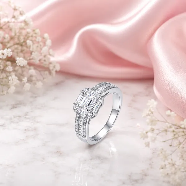 Silver-Tone_Emerald-Cut_Stone_Statement_Ring_For_Women