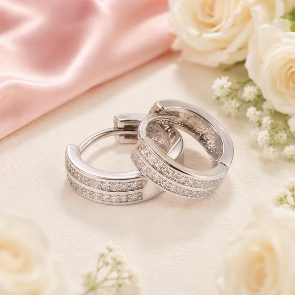 Silver_Metal_Crystal_Huggie_Hoop_Earrings_For_Women