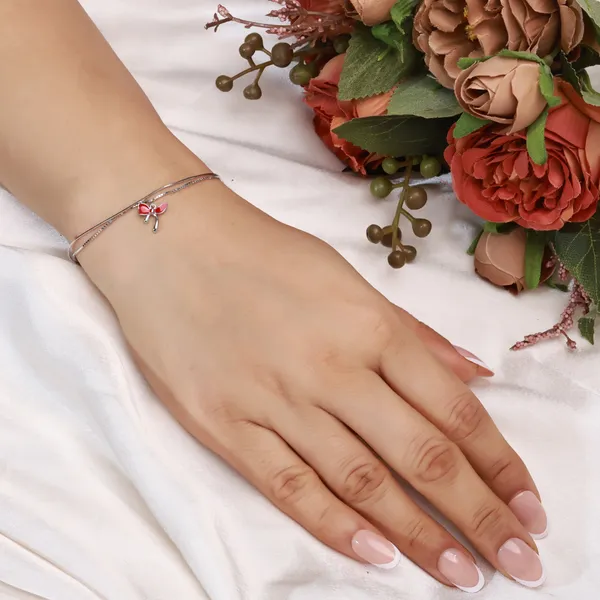 Silver_Butterfly_Charm_Anklet_For_Women
