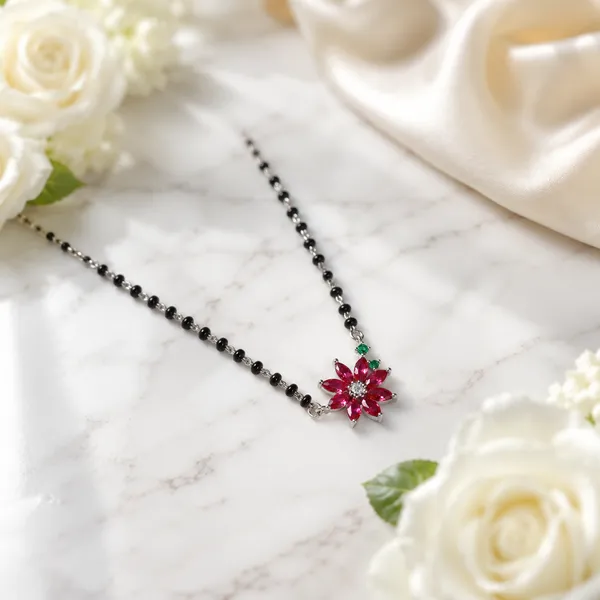 Black_Beaded_Floral_Pendant_Mangalsutra_For_Women