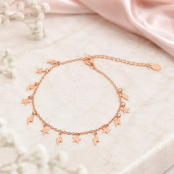 Rose_Gold_Charm_Chain_Bracelet_For_Women
