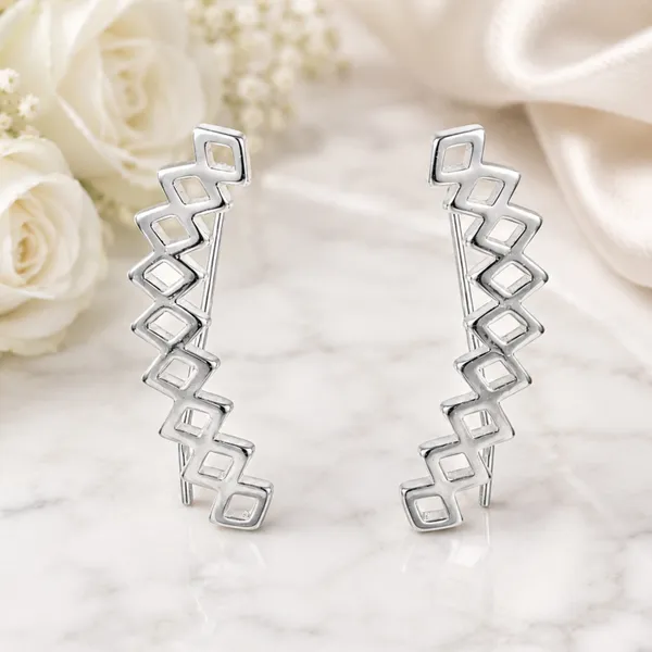 Silver_Geometric_Ear_Climber_Earrings_For_Women