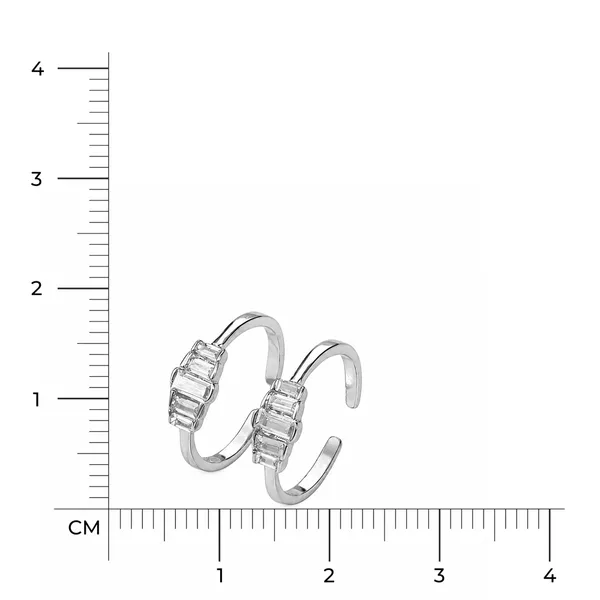 Silver_Adjustable_Stone_Toe_Rings_For_Women