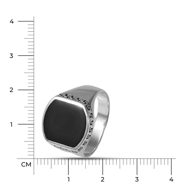 Silver_Tone_Black_Rectangular_Signet_Ring_For_Men