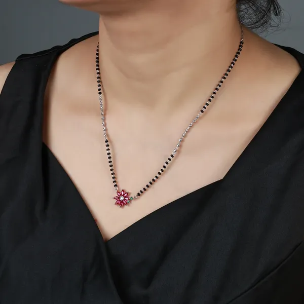 Black_Beaded_Floral_Pendant_Mangalsutra_For_Women