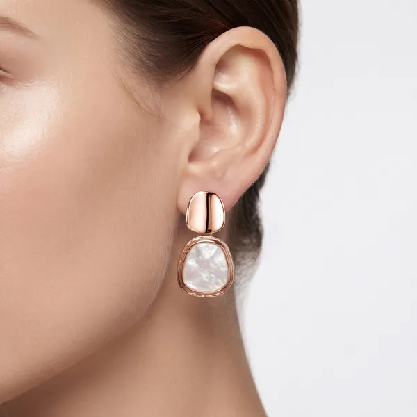 Rose_Gold_Tone_Geometric_Drop_Earrings_For_Women