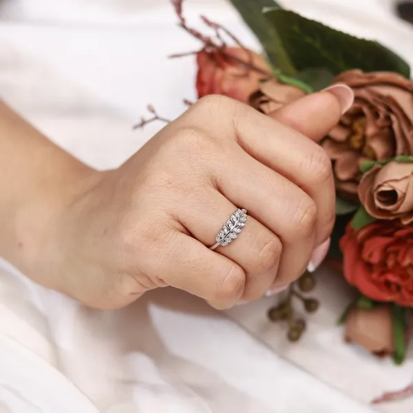 Silver_925_Leaf_Design_Ring_For_Women