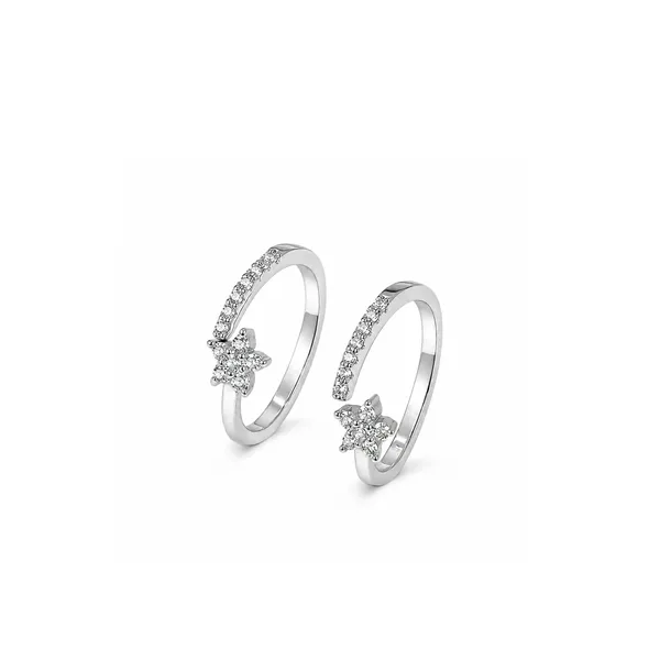 Silver_Tone_Floral_Adjustable_Toe_Rings_Set_Of_2