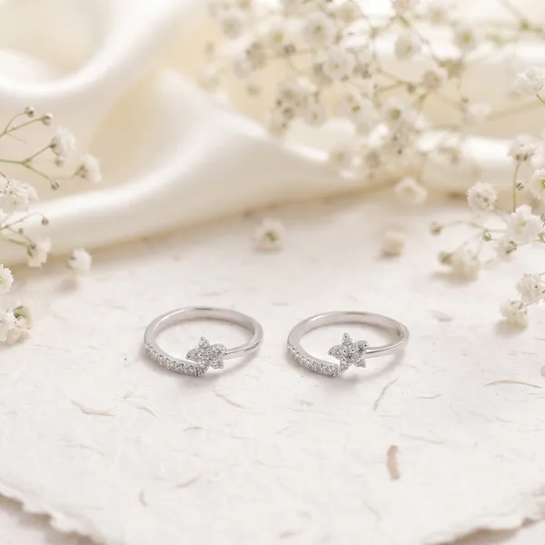 Silver_Tone_Floral_Adjustable_Toe_Rings_Set_Of_2