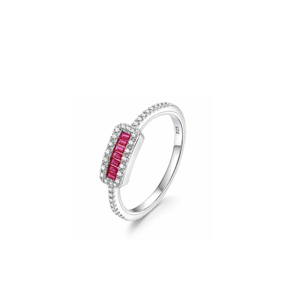 925_Sterling_Silver_Pink_Stone_Ring_For_Women