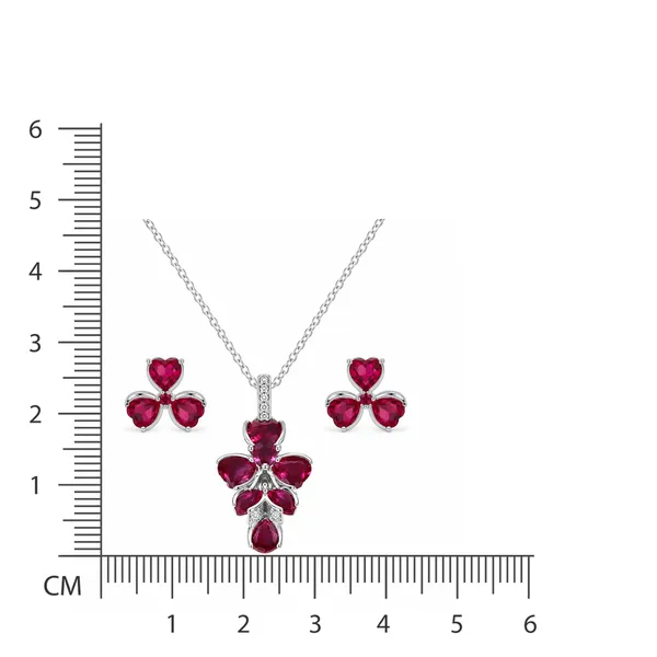Silver-Tone_Red_Stone_Necklace_And_Earrings_Set_For_Women