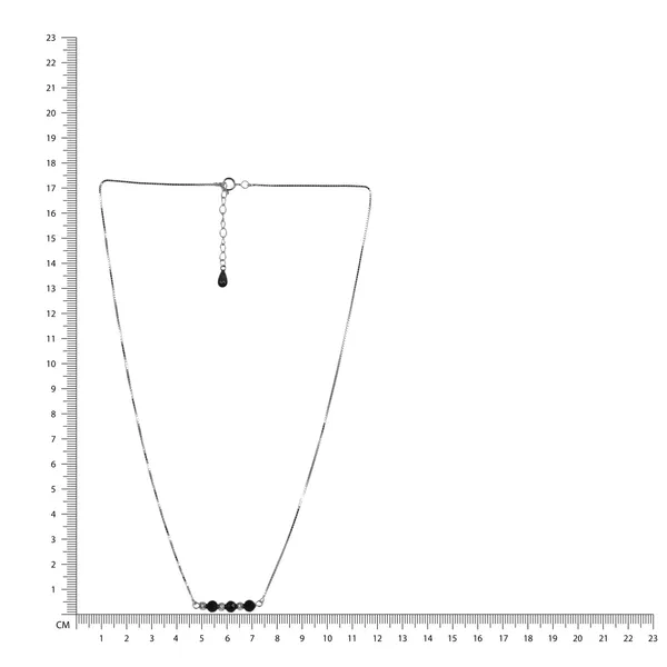 Silver_Tone_Beaded_Pendant_Necklace_For_Women