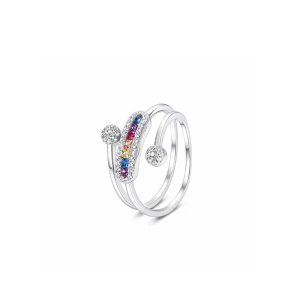 Silver-Tone_Adjustable_Multicolour_Stone_Ring_For_Women