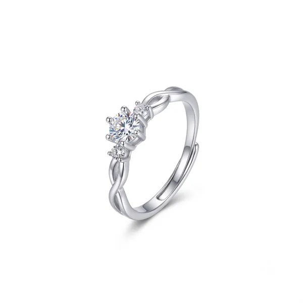 Silver_Tone_Braided_Stone_Ring_For_Women