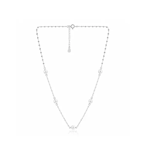 Silver_Pearl_Beaded_Necklace_For_Women