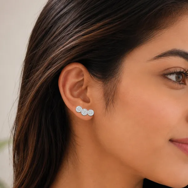 Silver_Tone_Crystal_Cluster_Stud_Earrings_For_Women