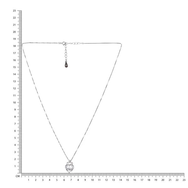 Silver_Tone_Heart_Pendant_Necklace_For_Women