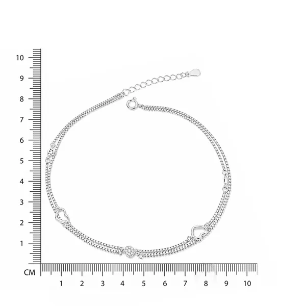 Silver_Tone_Chain_Anklet_Pair_For_Women