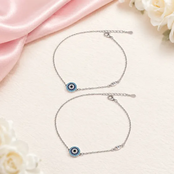 Silver_Evil_Eye_Charm_Anklet_For_Women