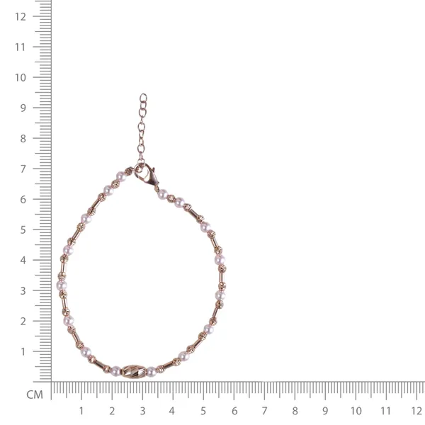 Rose_Gold_Beaded_Pearl_Bracelet_For_Women