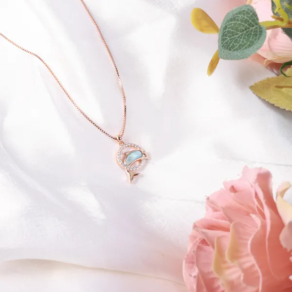 Silver-Tone_Pendant_Necklace_For_Women