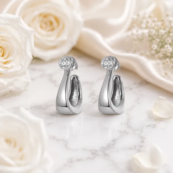 Silver_Tone_Crystal_Drop_Earrings_For_Women