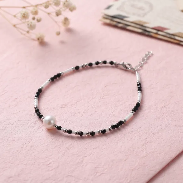 Black_Beaded_Pearl_Anklet_For_Women
