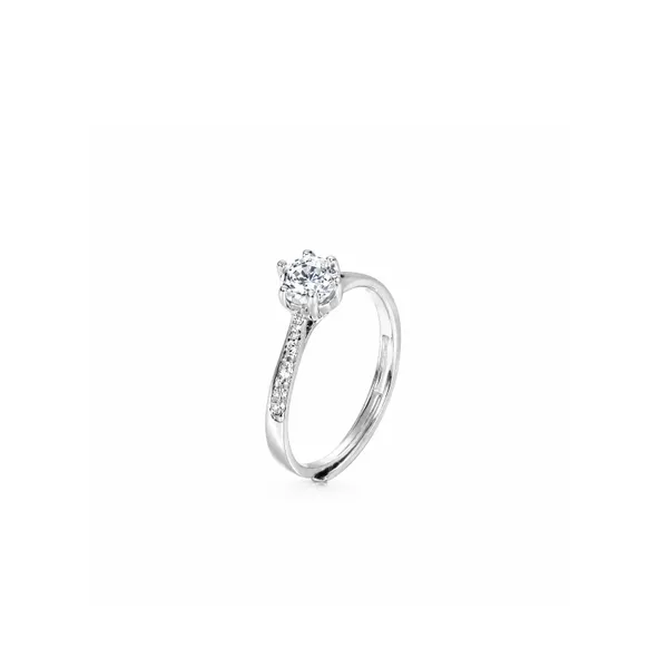 Silver_Tone_Solitaire_Ring_For_Women