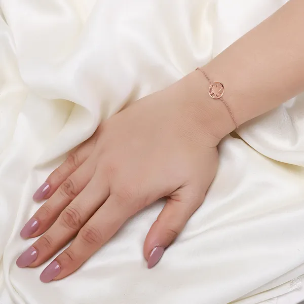 Rose_Gold_Chain_Bracelet_With_Round_Star_Charm_For_Women