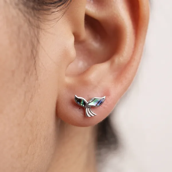 Silver_Tone_Mermaid_Tail_Stud_Earrings_For_Women