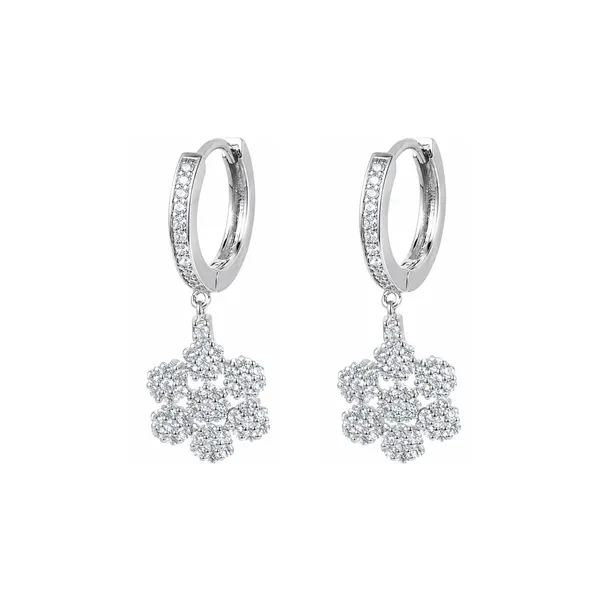 Silver_Tone_Floral_Hoop_Earrings_For_Women