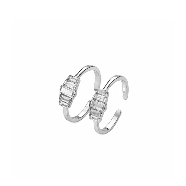 Silver_Adjustable_Stone_Toe_Rings_For_Women