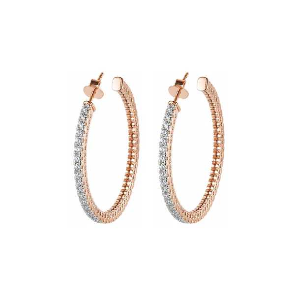 Rose_Gold_And_Silver_Hoop_Earrings_For_Women