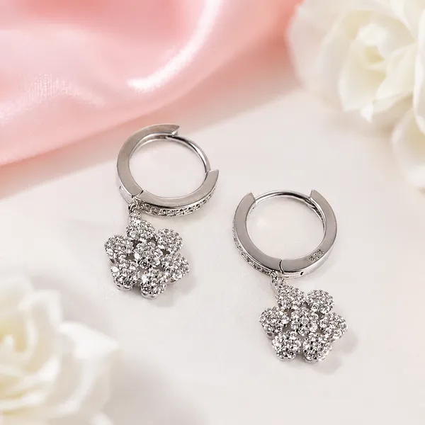 Silver_Tone_Floral_Hoop_Earrings_For_Women