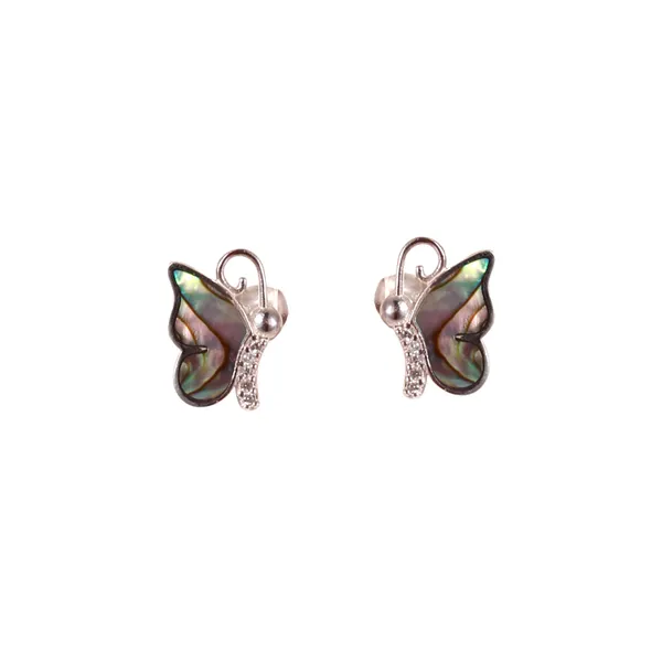 Silver_Tone_Iridescent_Butterfly_Earrings
