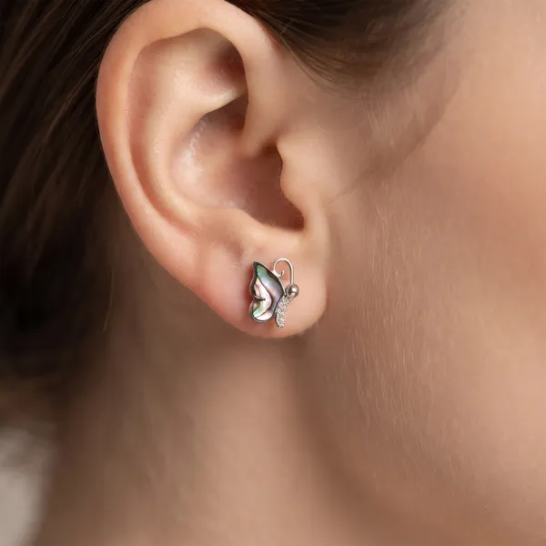 Silver_Tone_Iridescent_Butterfly_Earrings
