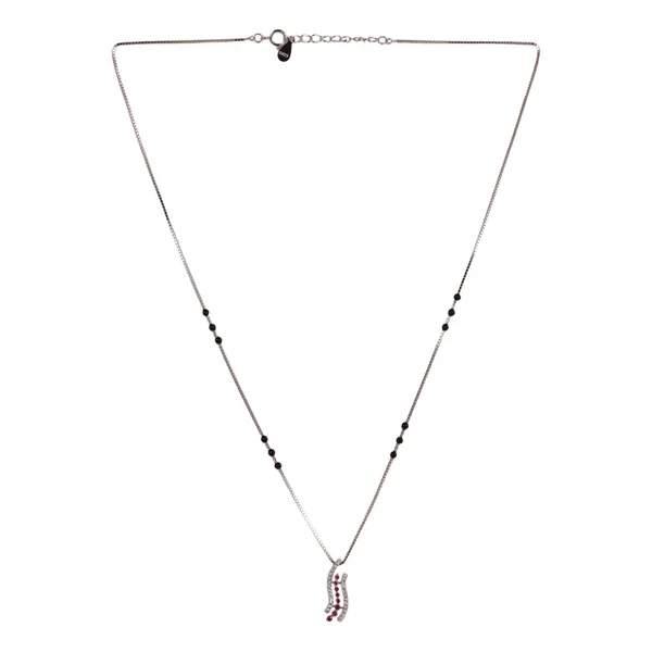 Silver-Tone_Pink_Stone_Mangalsutra_Necklace_For_Women