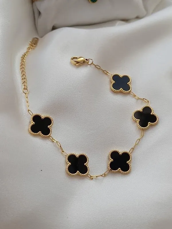 Clover_bracelet_Black