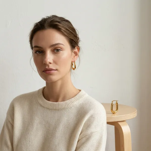 Gold_Toned_Twisted_Hoop_Earrings_With_Textured_Detail
