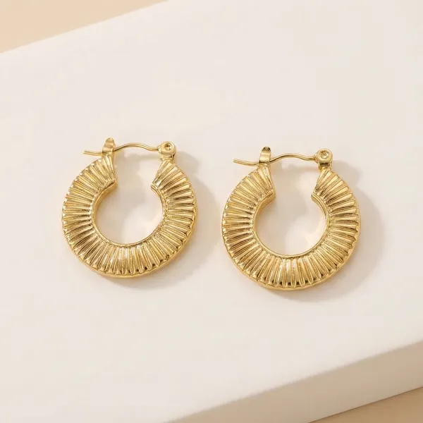 Gold_Tone_Textured_Round_Hoop_Earrings__(Available_in_B1G1)