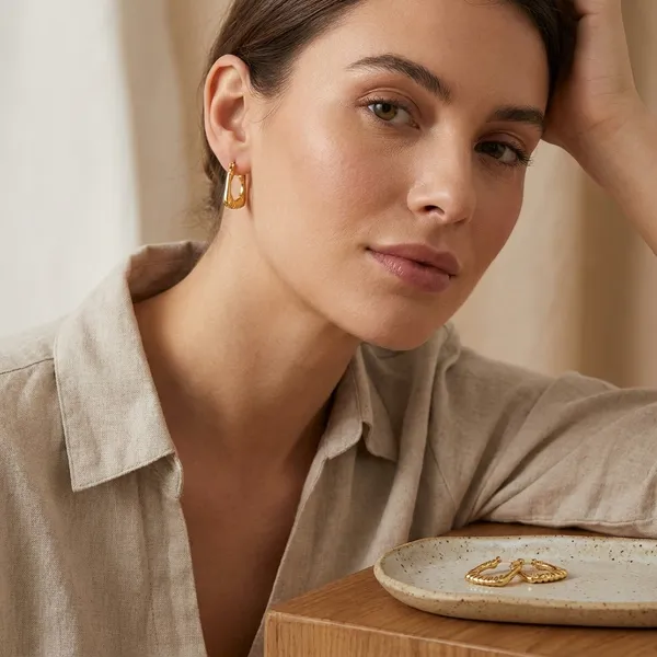 Gold_Toned_Textured_Square_Hoop_Earrings__(Available_in_B1G1)