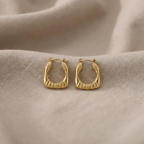 Gold_Toned_Textured_Square_Hoop_Earrings__(Available_in_B1G1)