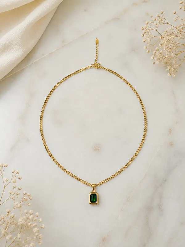 Emarald_pendant_chain