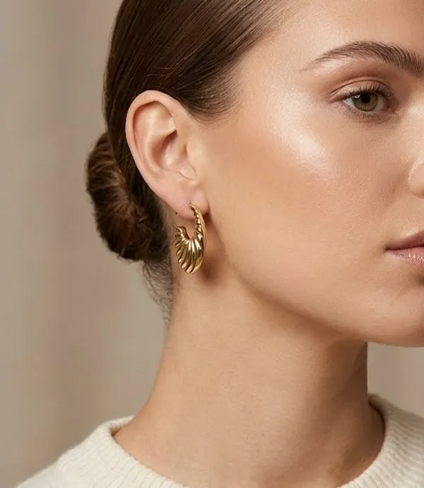 Golden_Textured_Hoop_Earrings_(Available_in_B1G1)