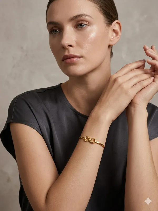 Baby_Bangle_Gold_Toned_Elegant_Infinity_(_Size_2.2/2.4)