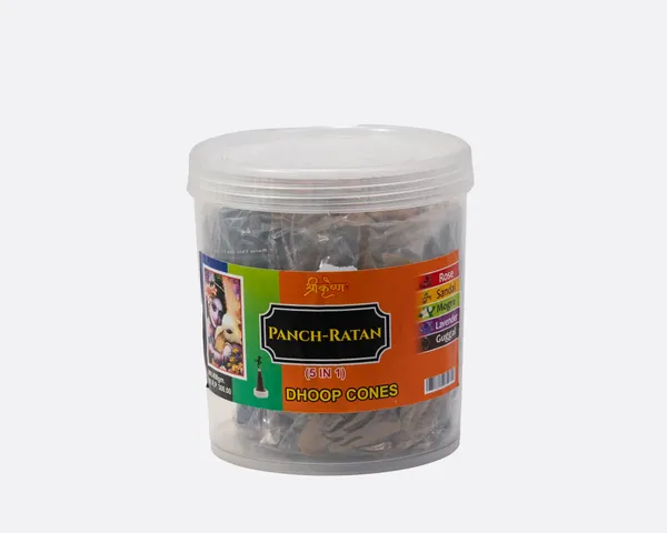 Panch-Ratan_Dhoop_Cones_3_In_1_-_Pack_Of_Incense_Cones