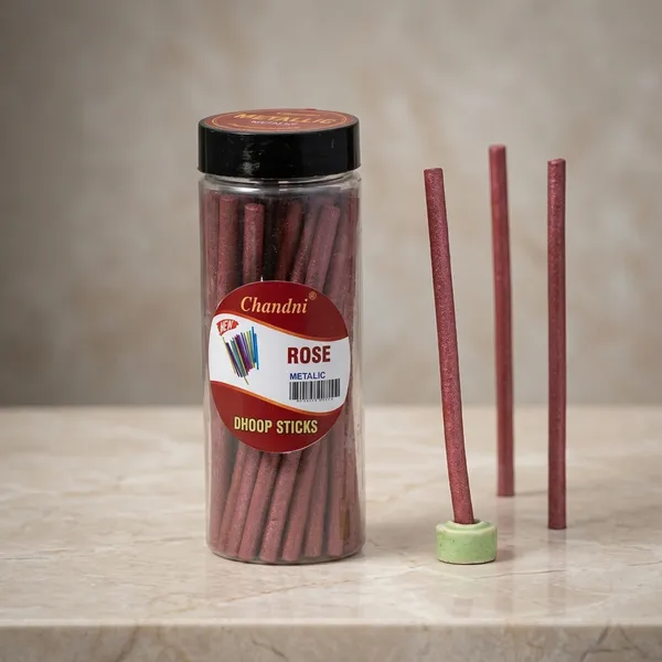 Chandni_Rose_Metallic_Dhoop_Sticks