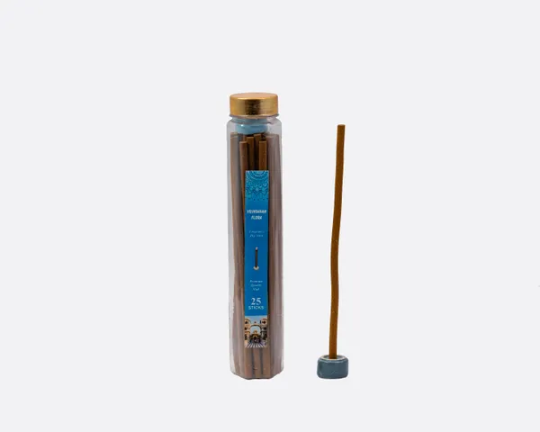 Wooden_Incense_Sticks_With_Blue_Label_In_Glass_Jar