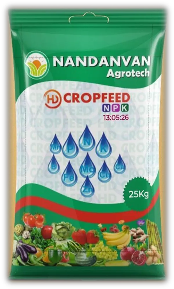 Nandanvan_Agrotech_Hd_Corp_Feed_Npk_13:05:26_Water_Soluble_Fertilizer_25Kg